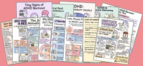 ADHD Cheat Sheets
